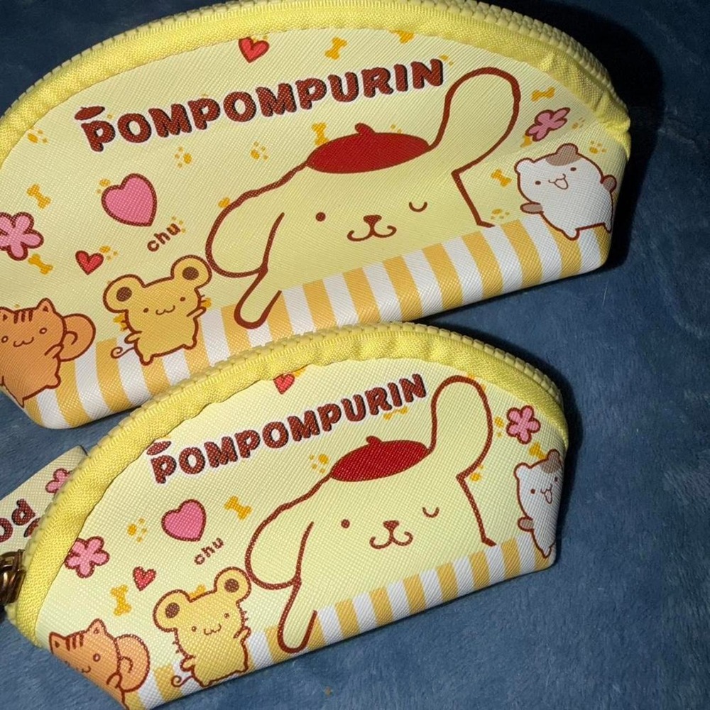 Pompompurin yellow coin purse pot of 2